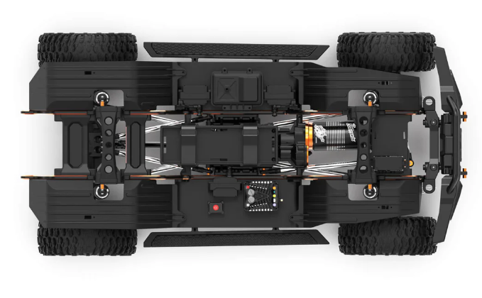RLAARLO – Crawler MK-07 – 1/7 Brushed 4WD – RTR – Édition Dinosaure – Univers RcLoisirs