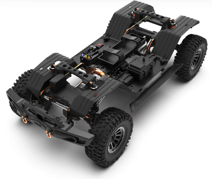 RLAARLO – Crawler MK-07 – 1/7 Brushed 4WD – RTR – Édition Dinosaure – Univers RcLoisirs