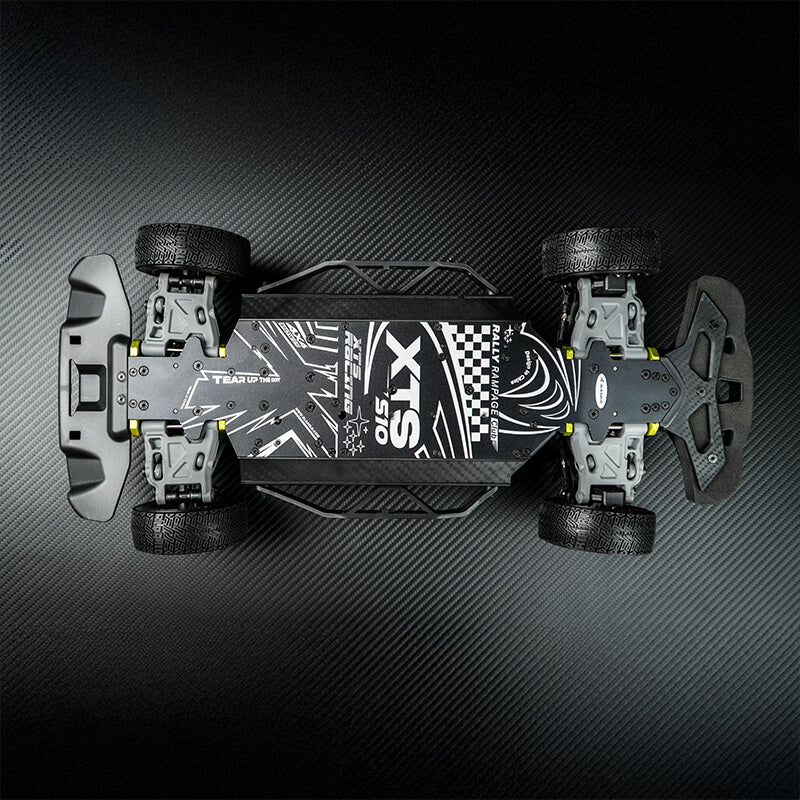 RLAARLO XTS-F10 – Rallye RC 1/10 Brushless 4WD Fibre de carbone – RTR – Univers RcLoisirs