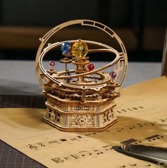 ROKR AMK51 – Nuit étoilée – Boîte à musique mécanique 3D – Univers RcLoisirs