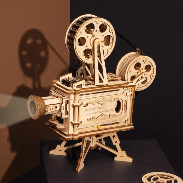 ROKR LK601 – Vitascope mécanique – Modèle en bois 3D – Univers RcLoisirs