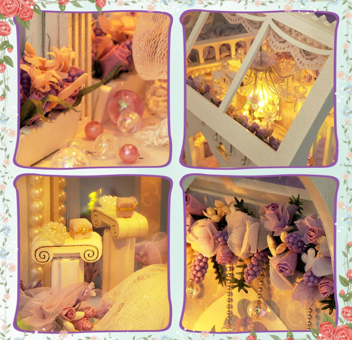 Robe mariée – Book Nook – Miniature à assembler - Univers RcLoisirs