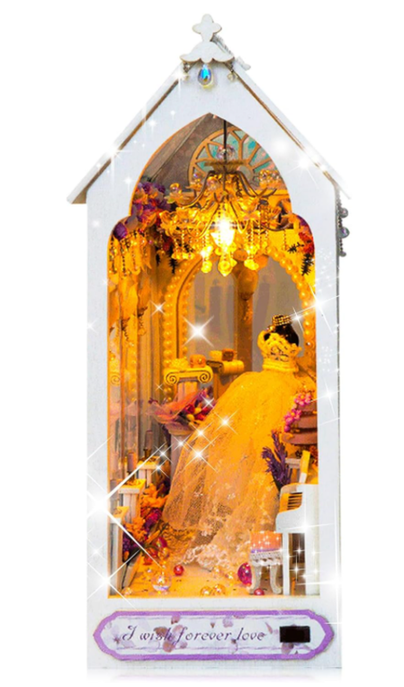 Robe mariée – Book Nook – Miniature à assembler - Univers RcLoisirs