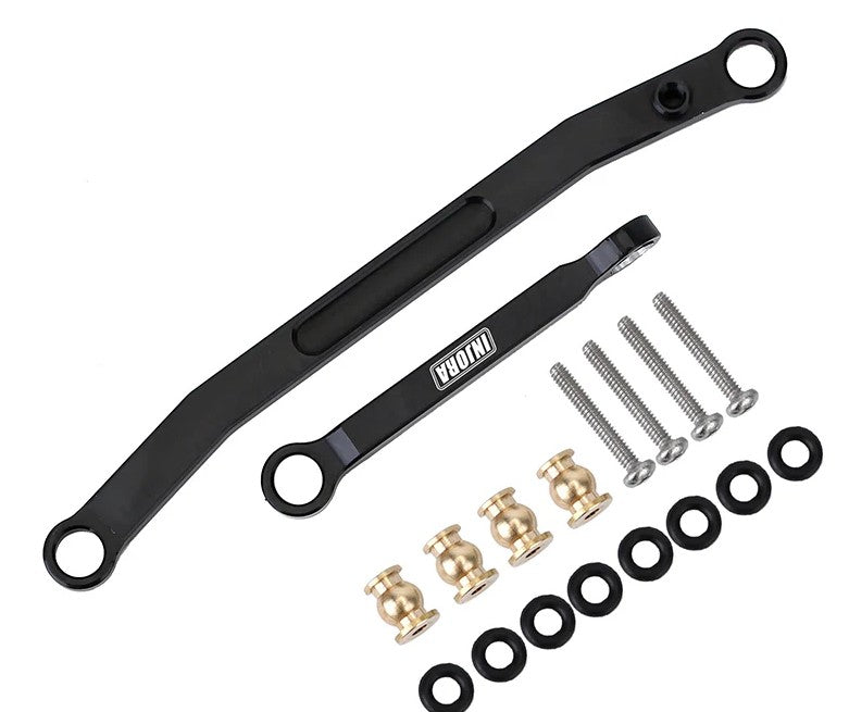 SCX24-13BK – Aluminum Steering Rod & Tie Links