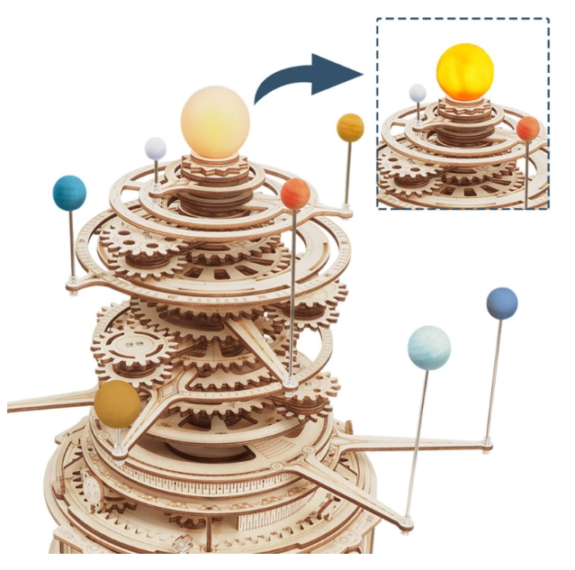 Orfèvrerie mécanique (Système solaire) – ROKR ST001 – Puzzle 3D