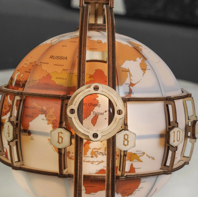 Globe terrestre lumineux mécanique – ROKR ST003 – Puzzle 3D