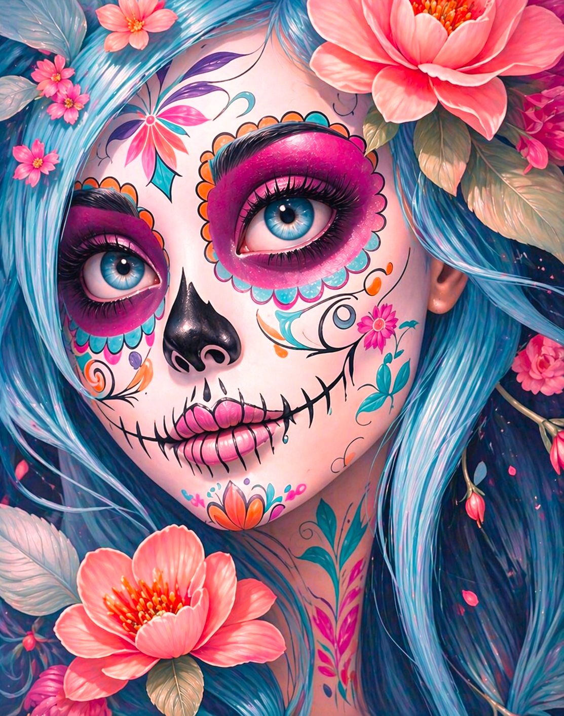 Peinture diamant 5D - Haute Gamme - Catrina Fleurie