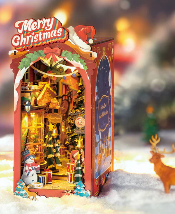 Scène Noël – Rolife TGC06 – Book Nook DIY | Univers RcLoisirs