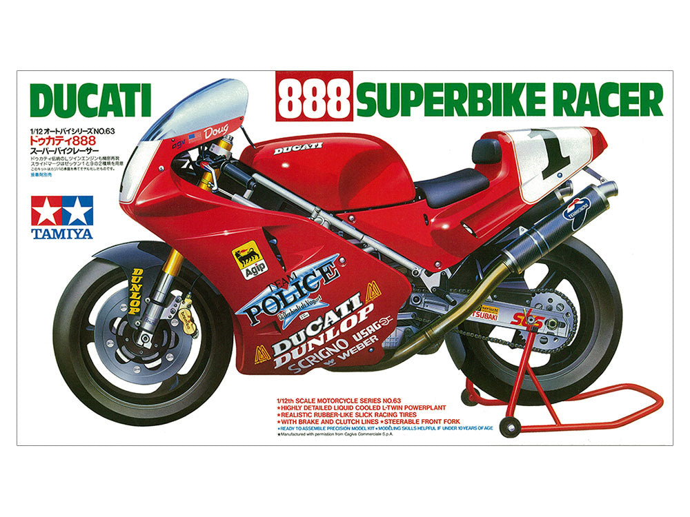 TAM14063 – Ducati 888 Superbike Racer – 1/12 – Univers RcLoisirs