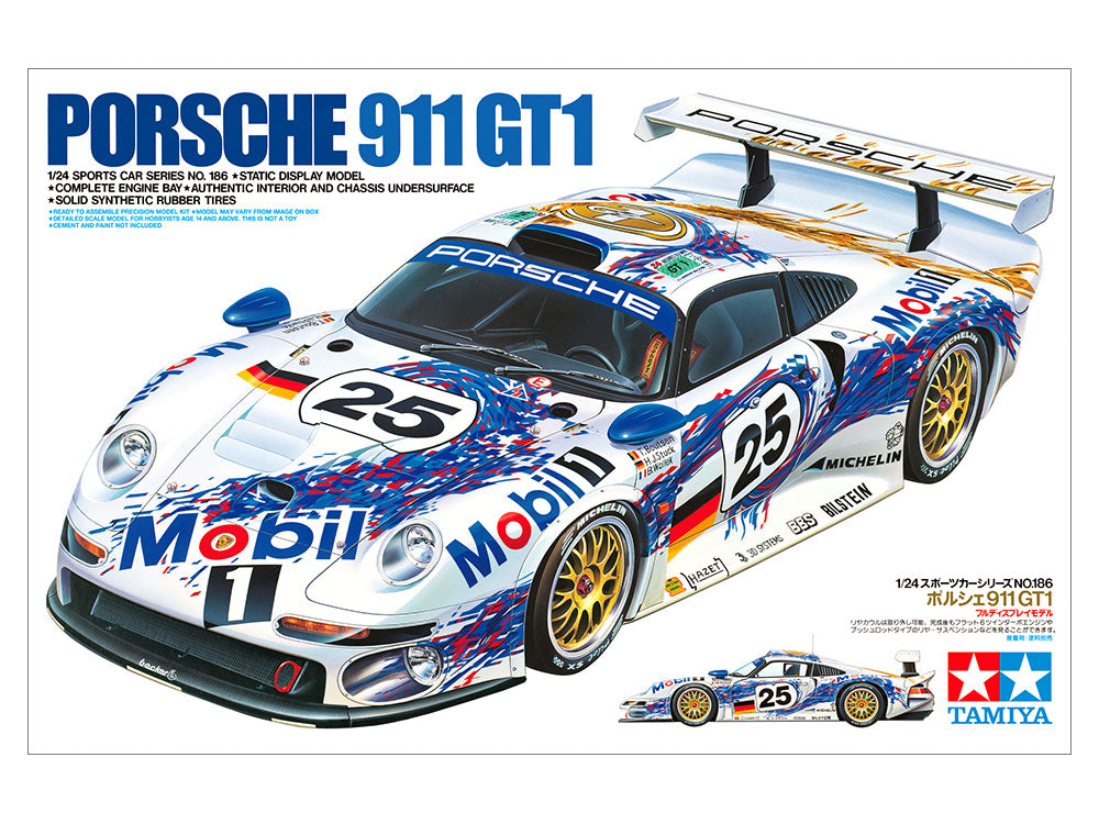 TAM24186 – Porsche 911 GT1 – Voiture de sport 1/24