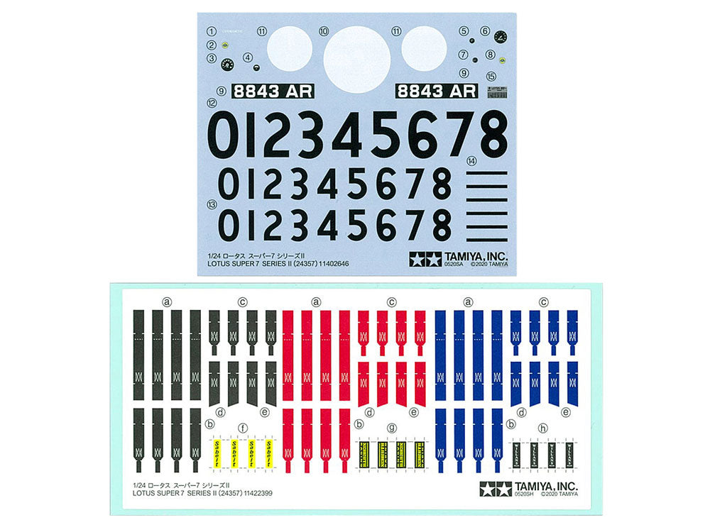 TAM24357 – Lotus Super 7 Series II – Voiture de sport 1/24