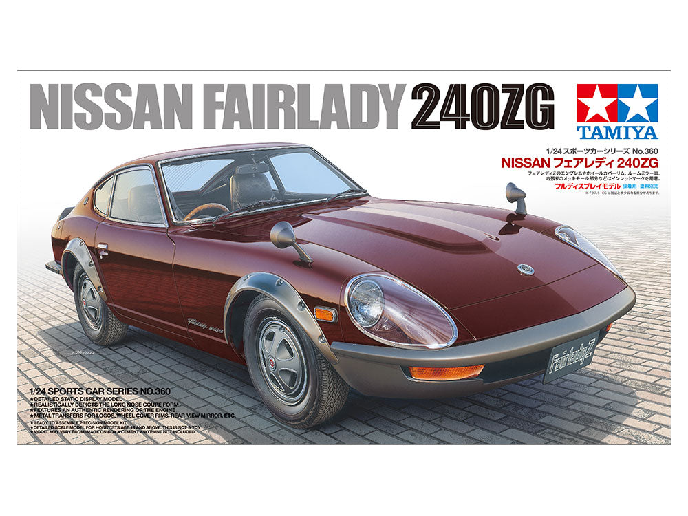 TAM24360 – Nissan Fairlady 240ZG – Voiture de sport 1/24