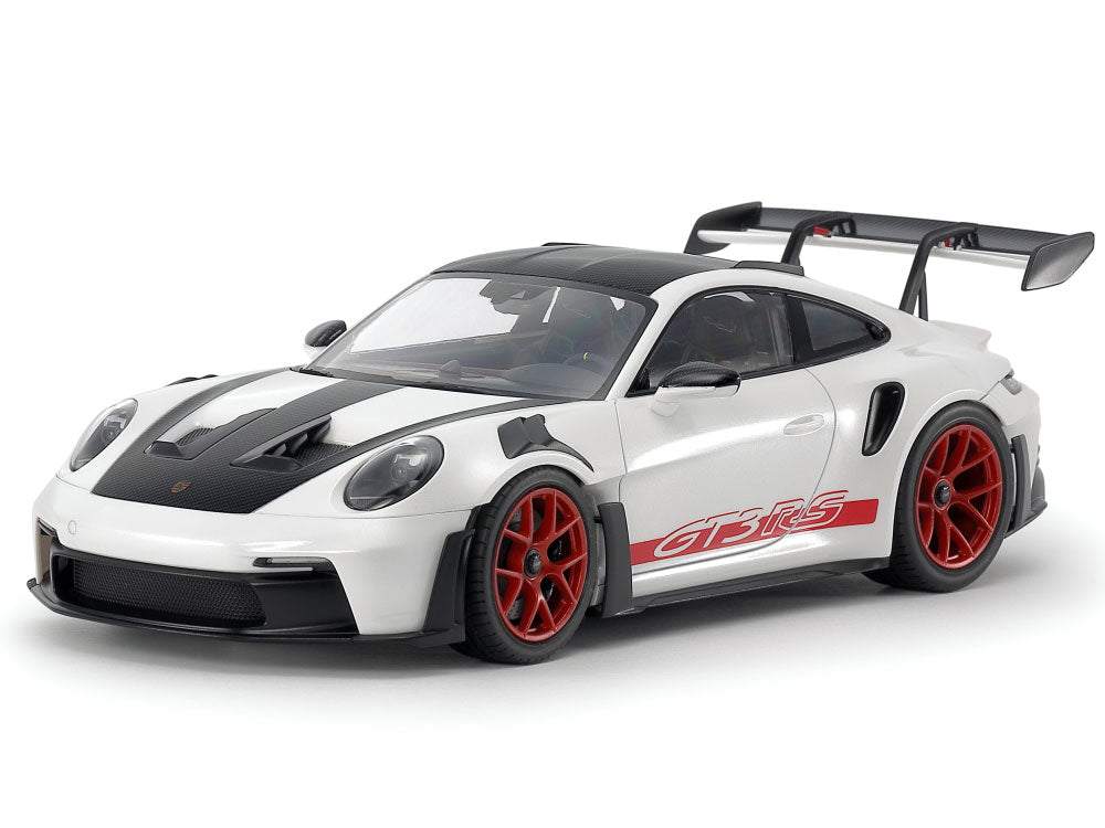 Tamiya 24370 – Porsche 911 GT3 RS (992) – maquette 1/24 avec décals, transferts métalliques et pneus en caoutchouc
