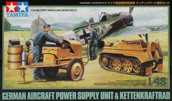 TAM32533 – Unité de courant & Kettenkraftrad – 1/48 – Univers RcLoisirs