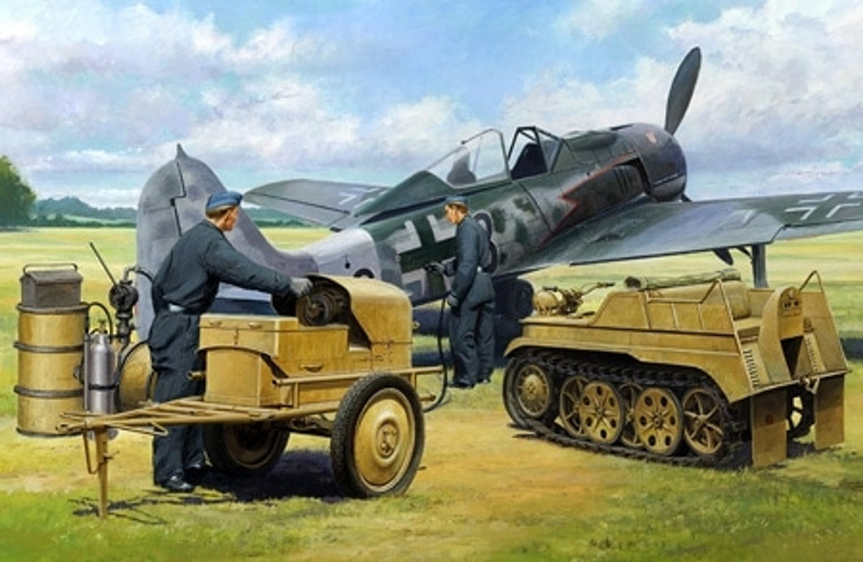 TAM32533 – Unité de courant & Kettenkraftrad – 1/48 – Univers RcLoisirs