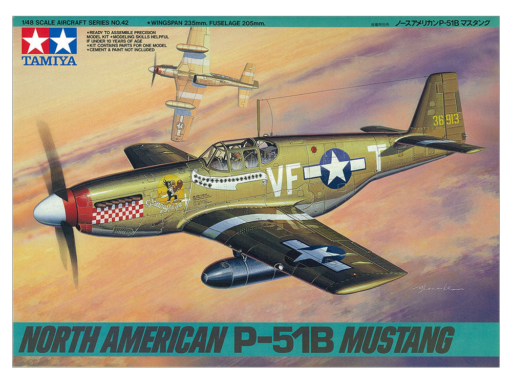 TAM61042 – North American P-51B Mustang – 1/48 – Univers RcLoisirs