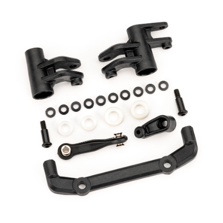 TRA10543 – Ensemble de bellcrank de direction avec quincaillerie (Steering Bellcrank Assembly with Hardware) – Univers RcLoisirs