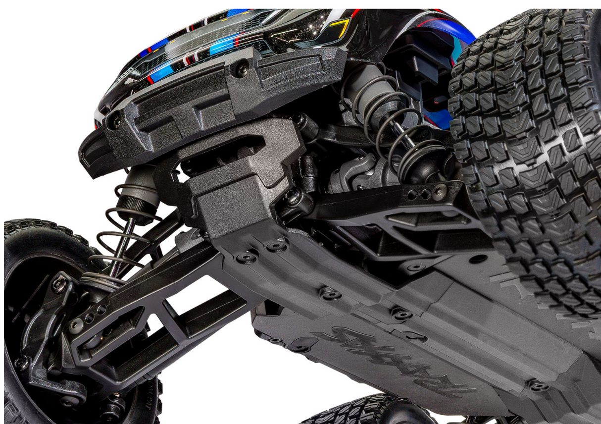 Traxxas Mini XRT VXL-3S réf. 108076-1 – Monster Truck 1/16 RTR 4WD brushless – Univers RcLoisirs. Véhicule radiocommandé tout-terrain robuste avec châssis renforcé, suspension à huile, pneus tout-terrain, design agressif et prêt-à-rouler (RTR). Hobby RC puissant et rapide pour passionnés de sport mécanique, franchissement, course et pilotage RC.