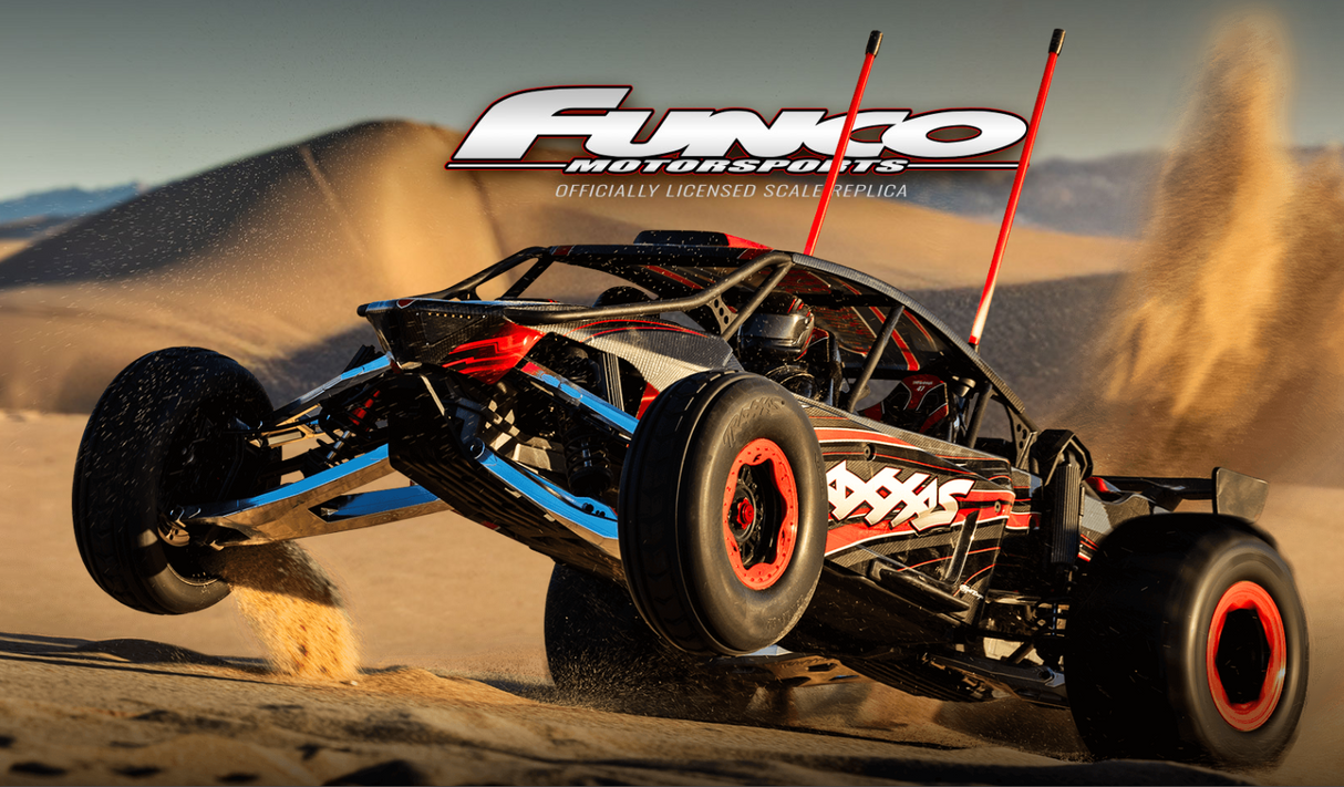 TRA109076-4 – Funco Pro Scale 1/5 RTR Brushless Buggy de sable – Traxxas – Univers RcLoisirs