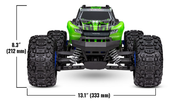 TRA67154-4 – Stampede BL-2s – 1/10 – Monster Truck 4WD – RTR – Univers RcLoisirs