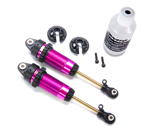 TRA7462 – Shocks / Amortisseurs GTR XX-Long en aluminium – 1/10 - Univers RcLoisirs