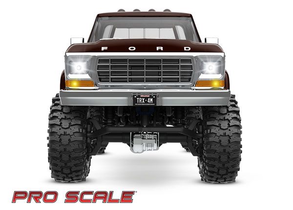 TRA9884 kit eclairage LED Traxxas Pro Scale pour TRX-4M Ford F150 avec phares feux stop et installation facile plug and play.