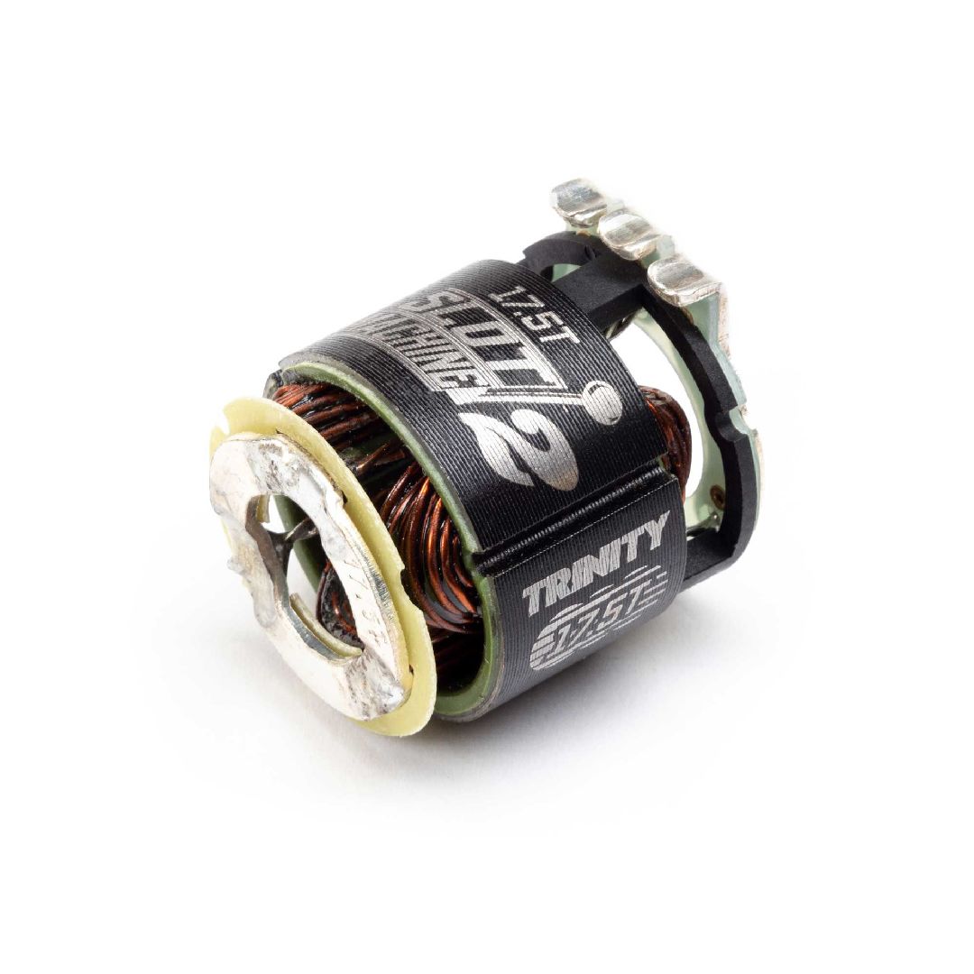 TRI-1067 stator Trinity 17.5T pour moteur Slot Machine 2, pièce de remplacement idéale pour restaurer performance et constance en RC compétition.