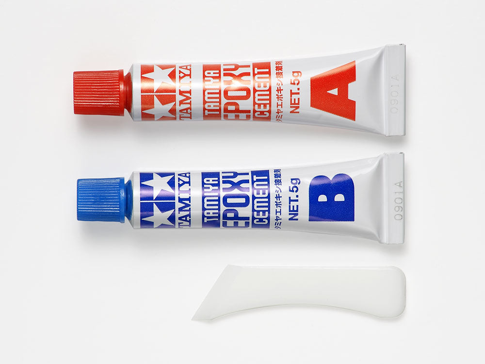 Tamiya 87100 – Ciment époxy double composant / Epoxy Cement A+B – Univers RcLoisirs