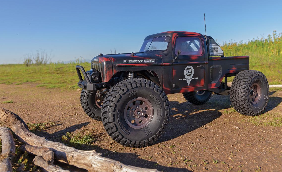 Team Associated ASC40122 – Enduro Ecto Trail Truck – 1/10 RTR 4WD Rock Crawler – Univers RcLoisirs