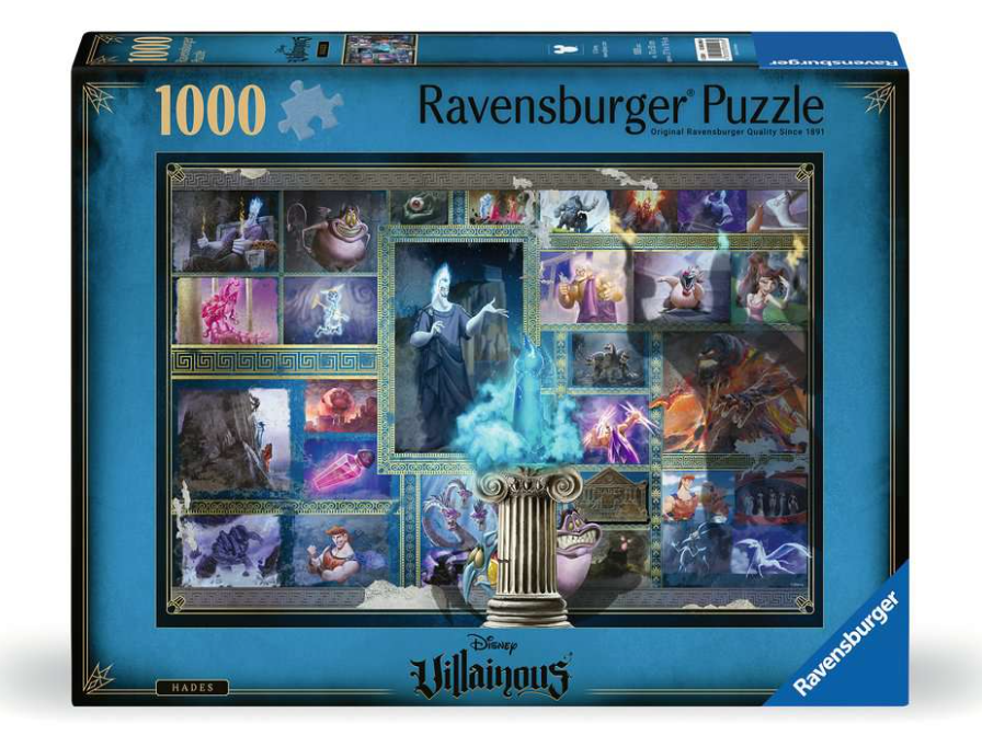 Vilains de Disney - Hades – Casse-tête – 1000 pièces – Univers RcLoisirs