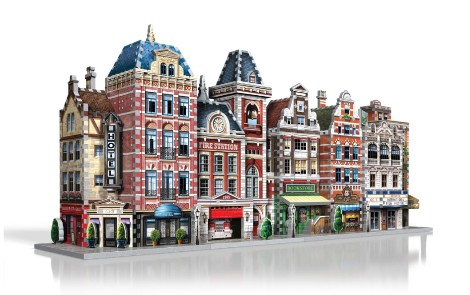 Urbania Resto-Café & Librairie – Puzzle 3D