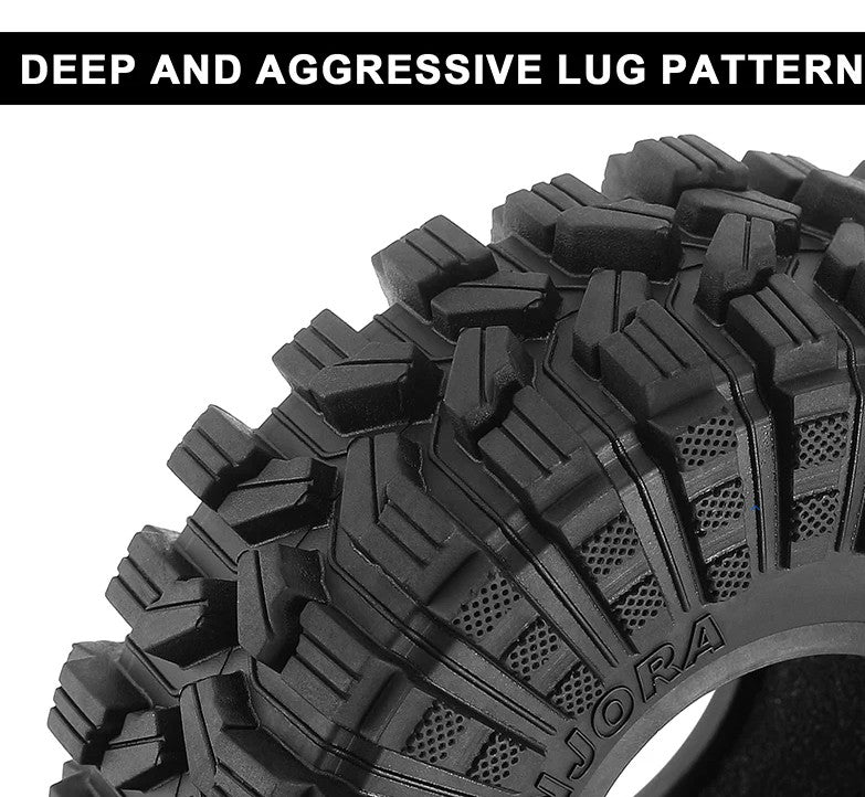 YQT-1914-S5 – King Trekker Tires 1.9″ (4.75″ OD), A/T/T (4 pieces)