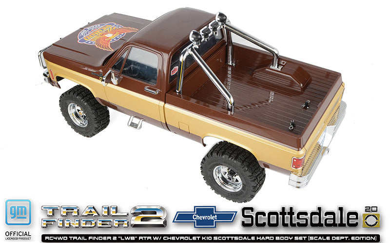 Z-RTR0071 – Trail Finder 2 LWB – Chevrolet K10 Scottsdale – Truck Scale 1/10 – 4WD – RTR – RC4WD - Univers RcLoisirs