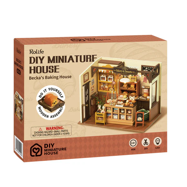 Boulangerie Becka – Rolife DG161 – Miniature à assembler