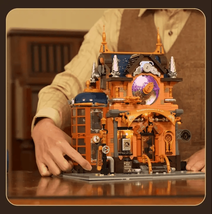 11013 – Boutique Steampunk de la Mémoire Magique – Monde Steampunk – 2056 pcs – Lumibricks