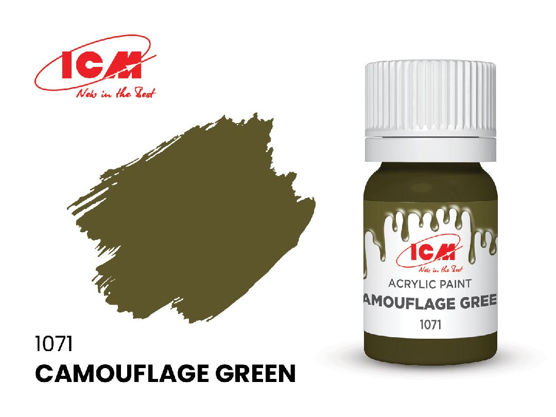 ICM – Peinture acrylique à l’eau – 12 ml – Couleurs variées
