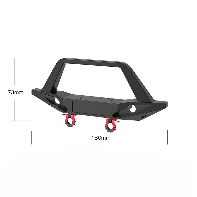 MK07-314 - Rlaarlo - Stubby Front Bumper with Bull Bar Hoop