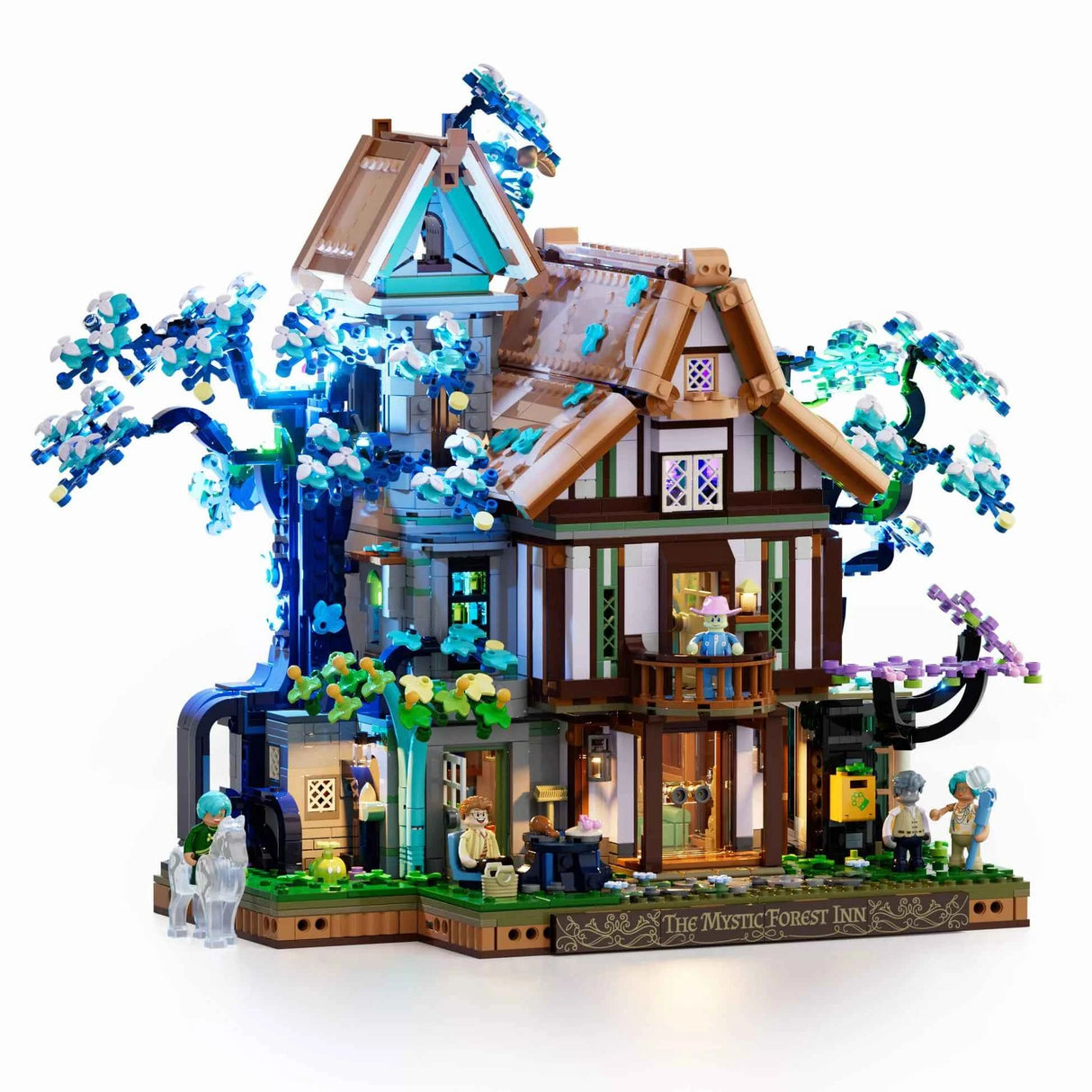 L9110 – Auberge de la Forêt Mystérieuse – Médiéval & Fantastique – 3120 pcs – Lumibricks