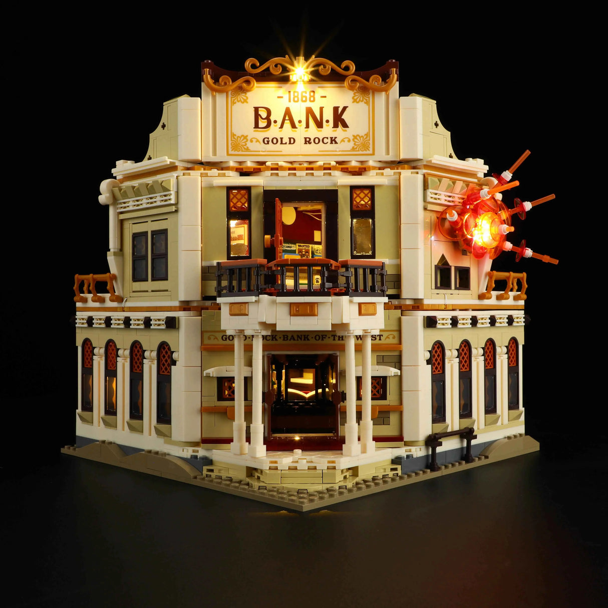 L9097 – Braquage de la Banque de l'Ouest – Vieil Ouest – 2875 pcs – Lumibricks