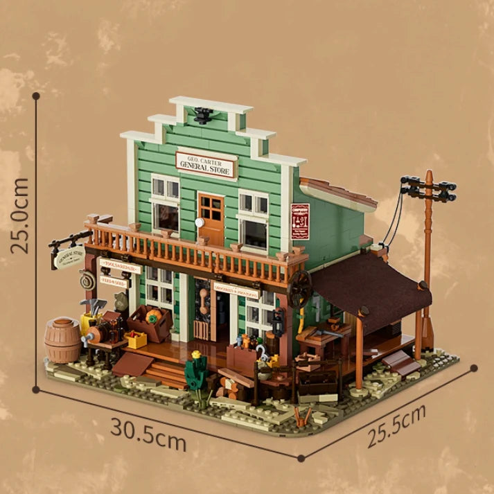 F9057 – Magasin Général du Vieil Ouest – Le vieil ouest – 1895 pcs – Lumibricks