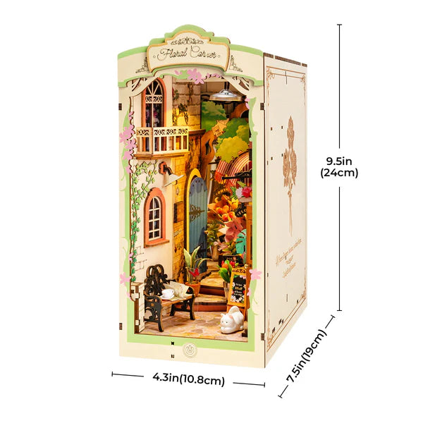 Coin des fleurs – Rolife TGB09 – Book Nook