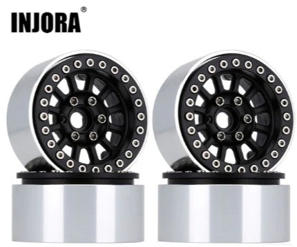 12SP19239 – Jantes métal beadlock 1.9″ 12-spokes Injora pour crawler 1/10 – Univers RcLoisirs