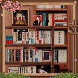 Librairie d’antiquités de Kyoto – Book Nook 3D en bois avec LED – Haute gamme - Univers RcLoisirs