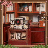 Librairie d’antiquités de Kyoto – Book Nook 3D en bois avec LED – Haute gamme - Univers RcLoisirs