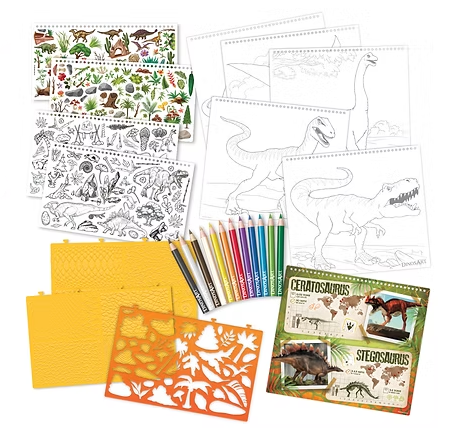 Carnet de croquis créatif - DinosArt
