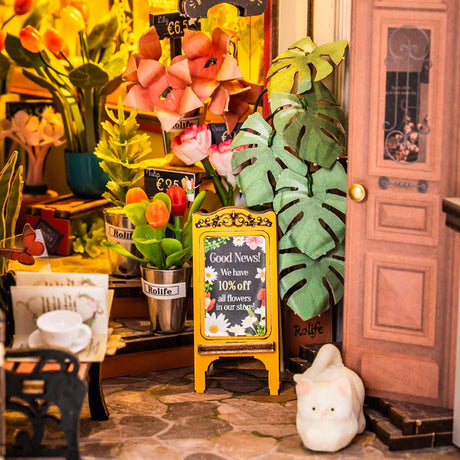 Coin des fleurs – Rolife TGB09 – Book Nook