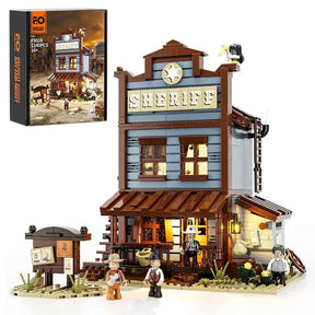 F9026 – Bureau du Shérif – Le vieil ouest – 1240 pcs – Lumibricks
