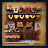 La rue Tsutenkaku Ichiban – Book Nook 3D en bois avec LED – Haute gamme - Univers RcLoisirs
