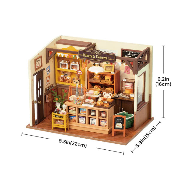 Boulangerie Becka – Rolife DG161 – Miniature à assembler