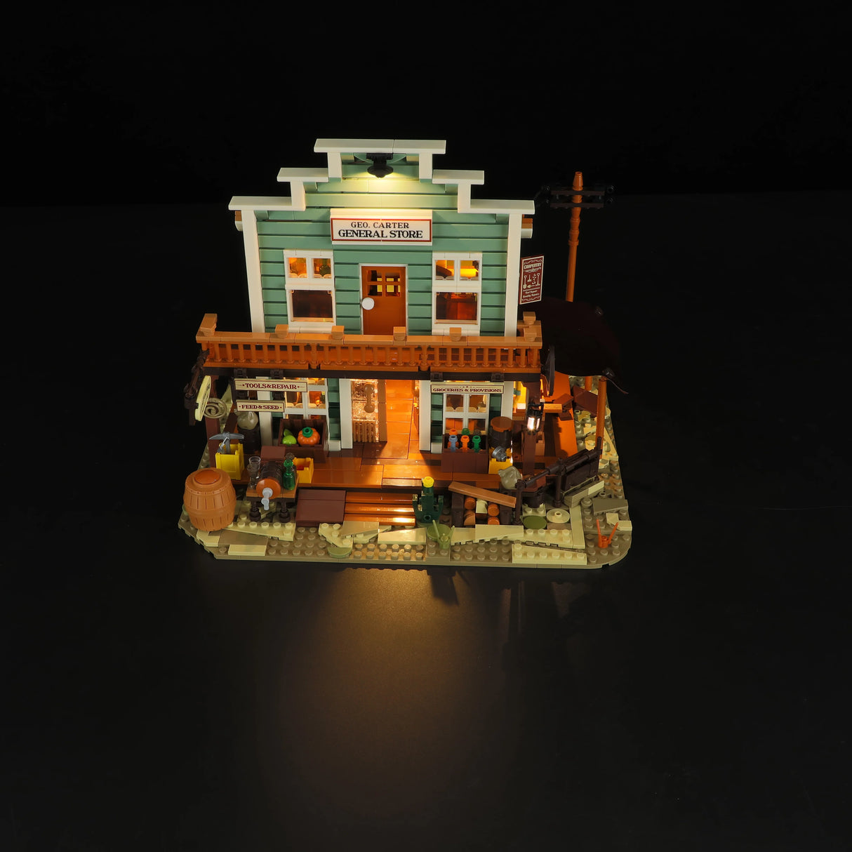 F9057 – Magasin Général du Vieil Ouest – Le vieil ouest – 1895 pcs – Lumibricks